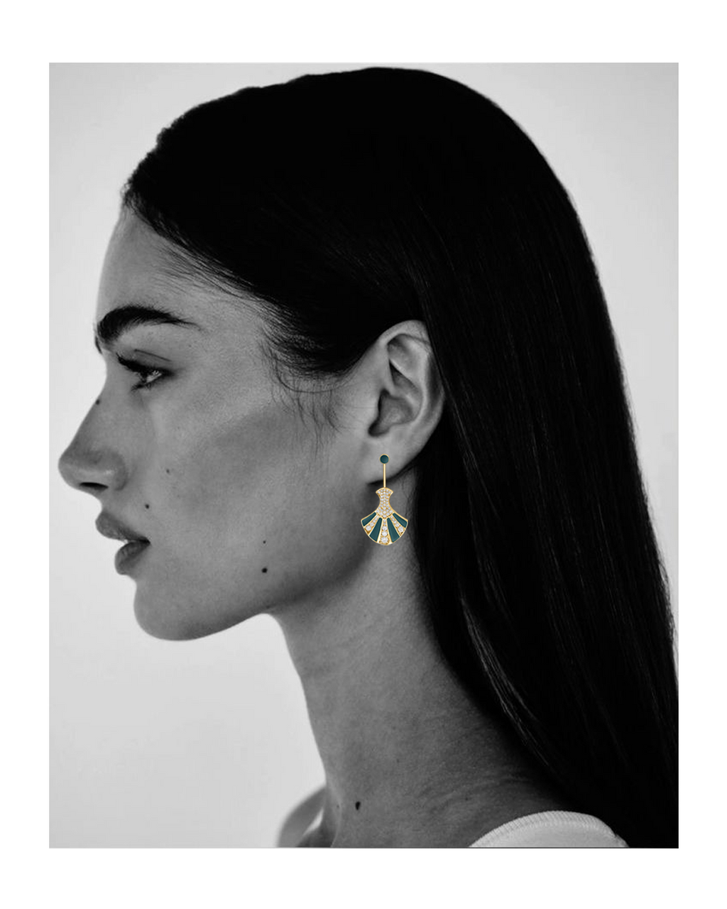 Tanoura Small Enamel Edition Earring