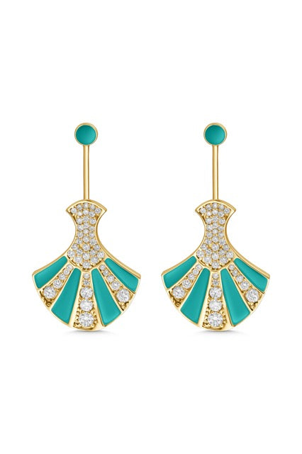 Tanoura Grand Enamel Edition Earring