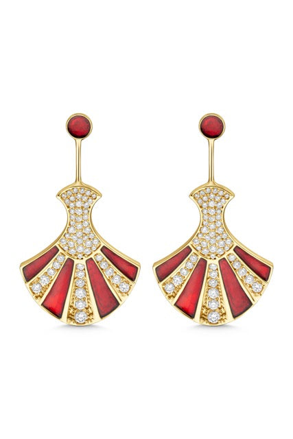 Tanoura Grand Enamel Edition Earring